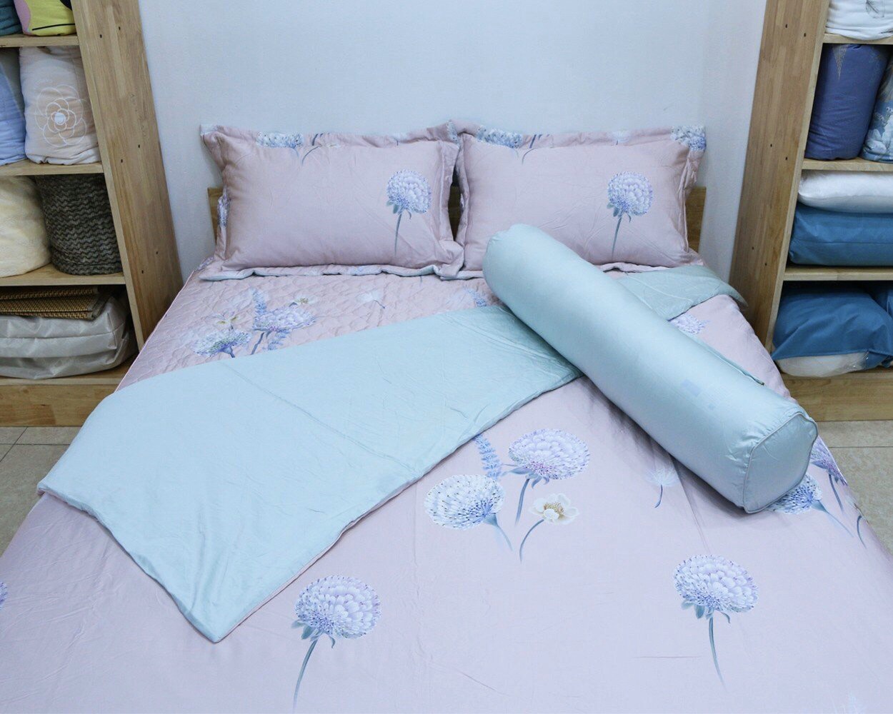 綿の寝具
